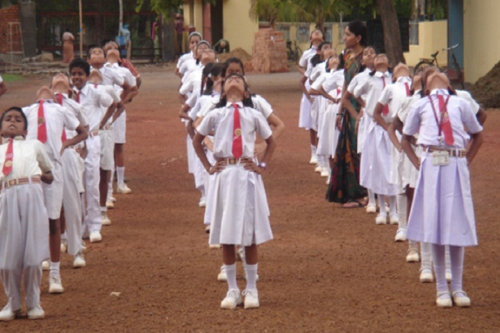 J M J Navjeevan Convent School-Yoga-Day
