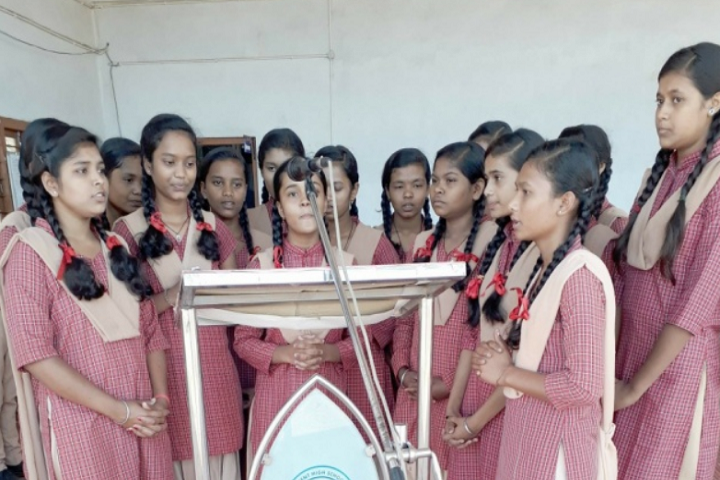 Jai Krista Convent High School-Singing1