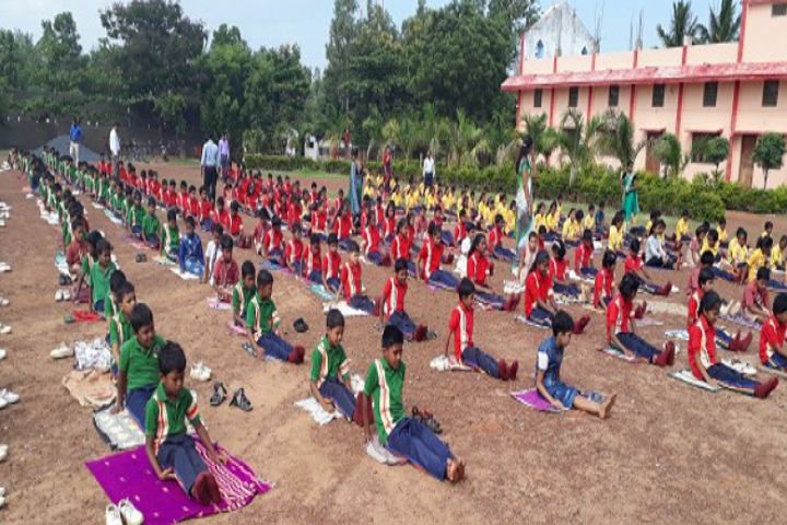 Jai Krista Convent High School-Yoga-Day