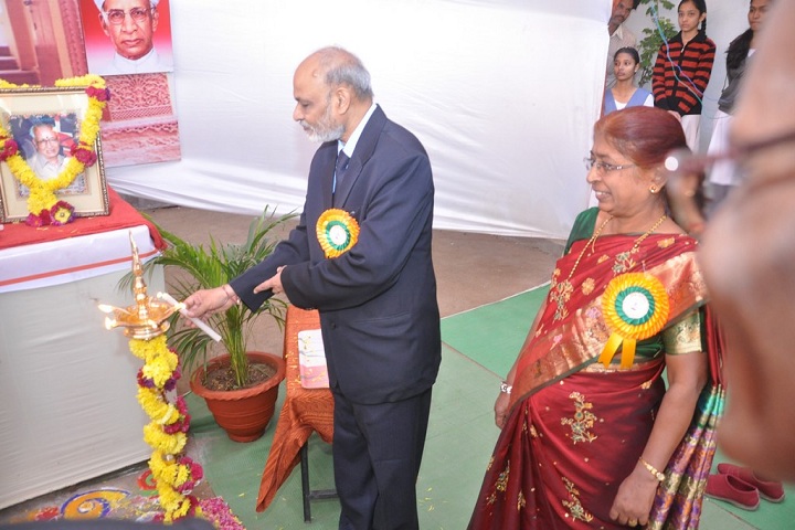 Shri Rajendra High School and Junior College-Lighting The Lamp