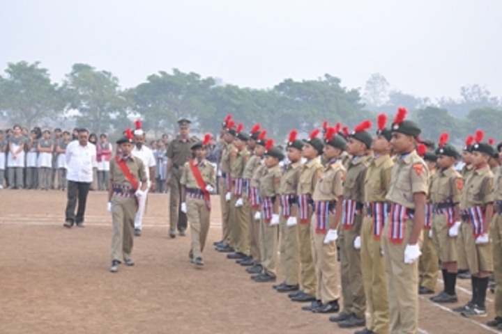 KK Wagh Vidyabjavan and Junior College-Repulic Day Celebration NCC