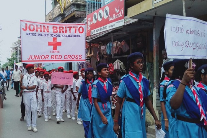 John Britto Matric Higher Secondary School-Swatch Bharath