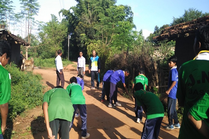 Jawahar Navodaya Vidyalaya Jashpur-cleaning