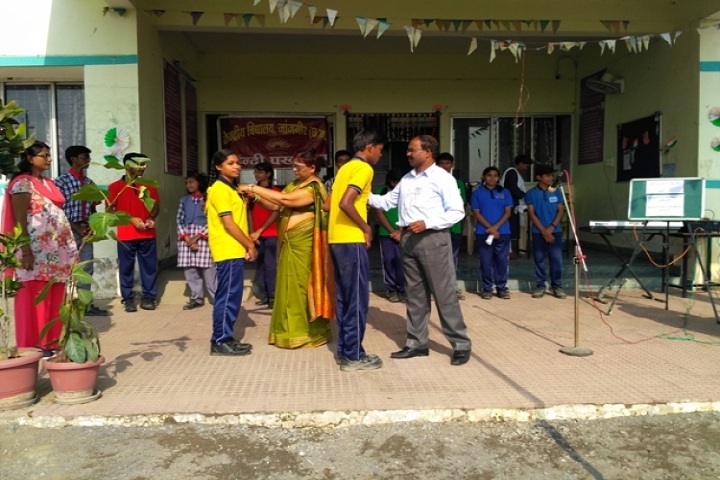 KENDRIYA VIDYALAYA JANJGIR-Investiture cermony