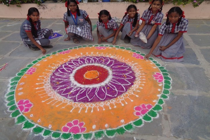 Kendriya Vidyalaya - Rangoli Competition