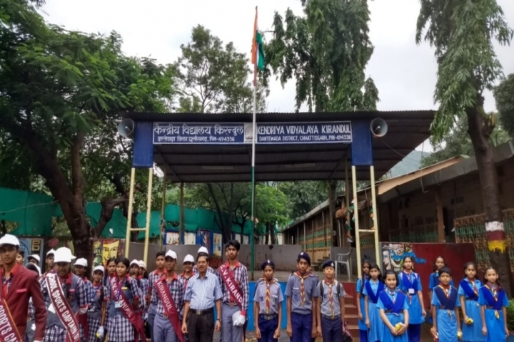 Kendriya Vidyalaya Kirandul-Independence day