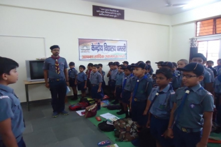KENDRIYA VIDYALAYA DHAMTARI-scout