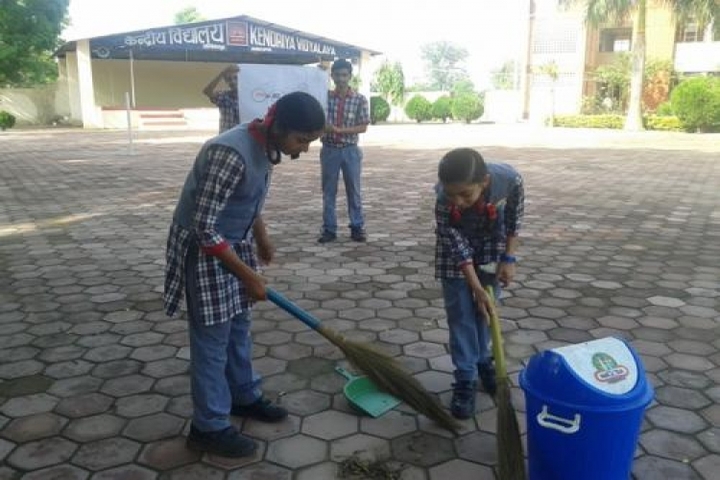 KENDRIYA VIDYALAYA AMBIKAPUR-cleaning
