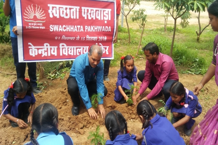 KENDRIYA VIDYALAYA KANKER CG-tree plantation