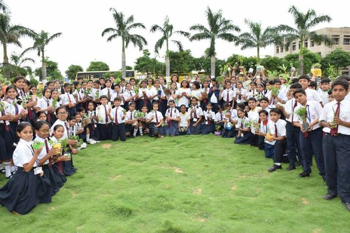 KRISHNA PUBLIC SCHOOL-tree plantation