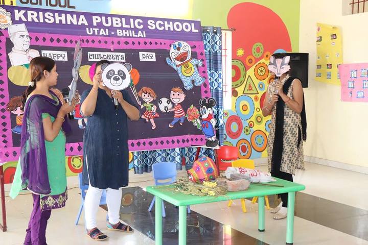 Krishna Public school-children day