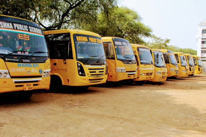 KRISHNA PUBLIC SCHOOL INTERNATIONAL-bus transport