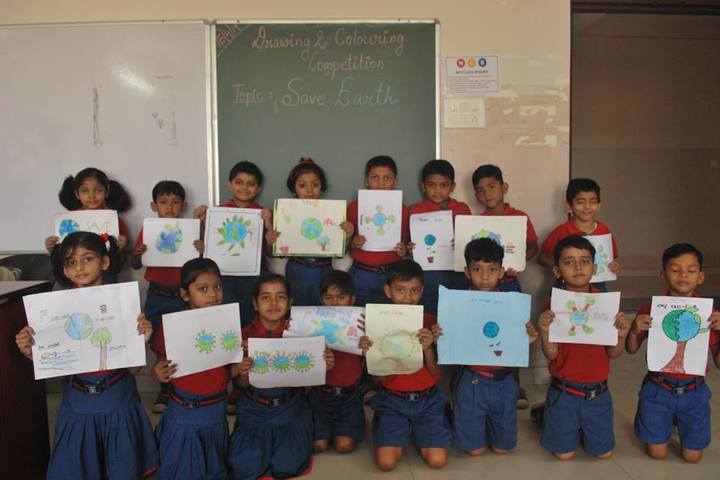 KRISHNA PUBLIC SCHOOL,PULGAON, DURG-earth day