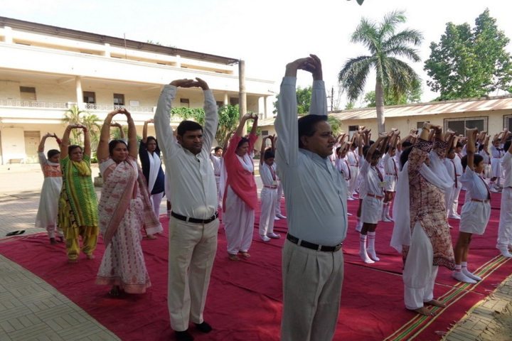 Little Flower Higher secondary School-yoga