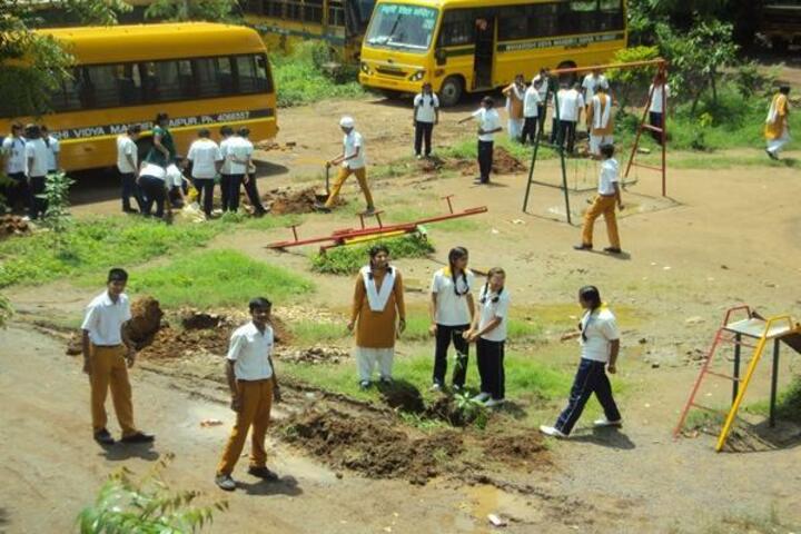 Maharishi Vidya Mandir-Tree Plantation