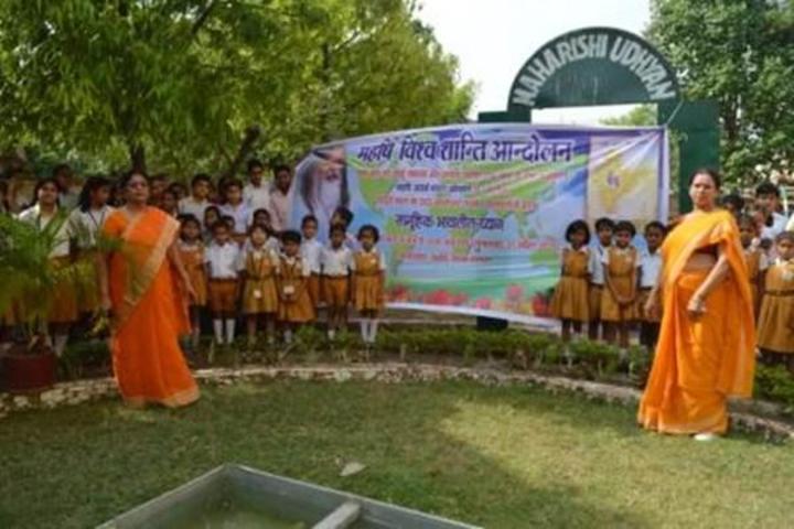 Maharishi Vidya Mandir-Tree Plantation