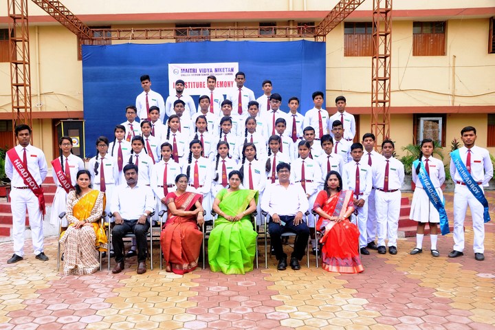 Maitri Vidya Niketan-Investiture cermony