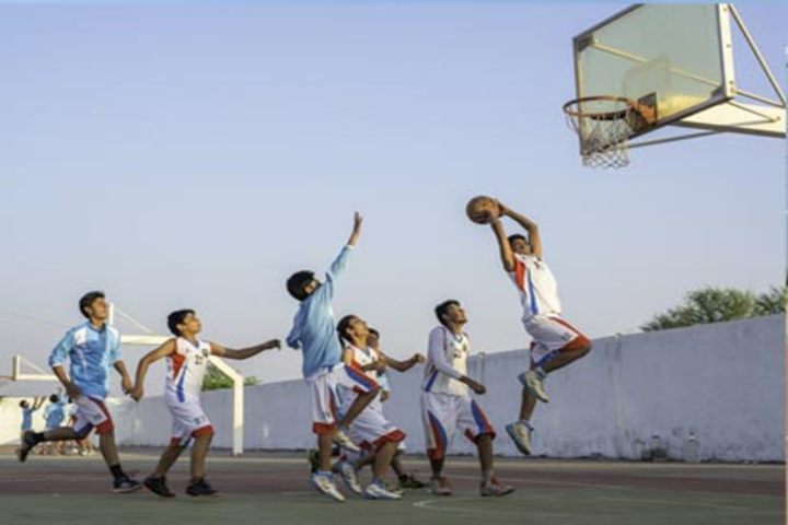 N H GOEL WORLD SCHOOL-basketball