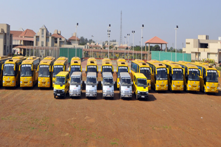 N H GOEL WORLD SCHOOL-bus transport