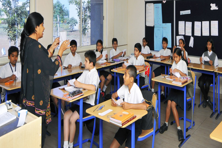 N H GOEL WORLD SCHOOL-classroom