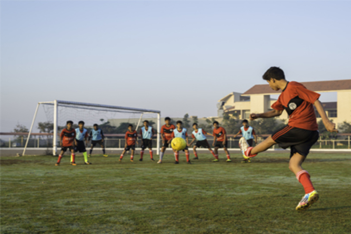 N H GOEL WORLD SCHOOL-football