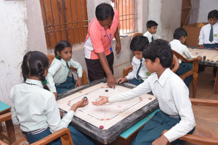 Nalanda English Medium Higher Secondary School-Carrom board