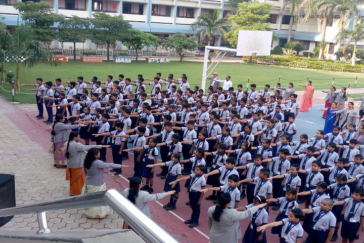 Shri Gujrati English Medium Higher Secondary School-Assembly