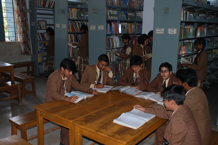 St Francis Higher Secondary School-Library