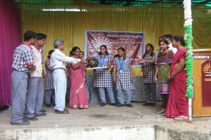 Kendriya Vidyalaya-Award Receiving