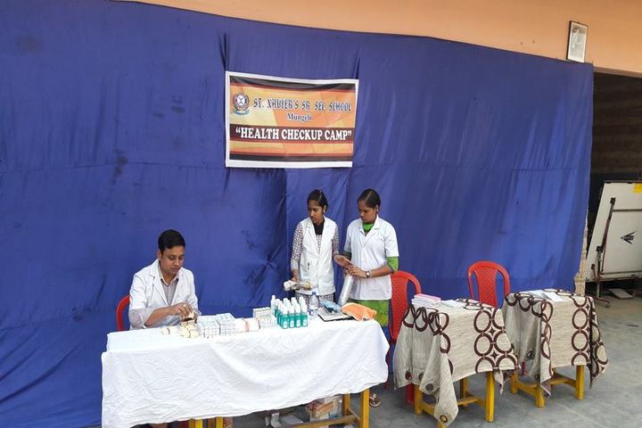 St Xaviers Senior Secondary School-Medical Checkup
