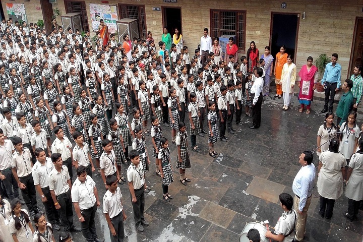St Xaviers Senior Secondary School-Morning Assembly