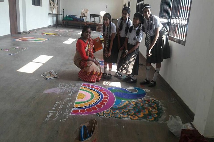 VIDHYA KUNJ SCHOOL-Rangoli