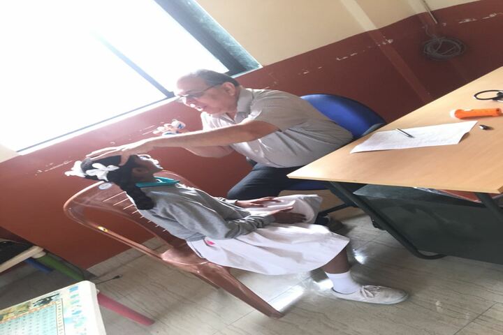 Fr Agnelo School-Eye Check Up