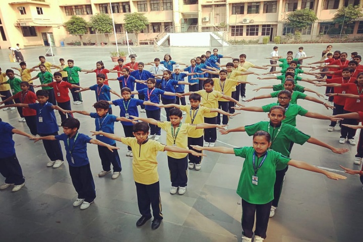 Adarsh Public School-Drill Activity