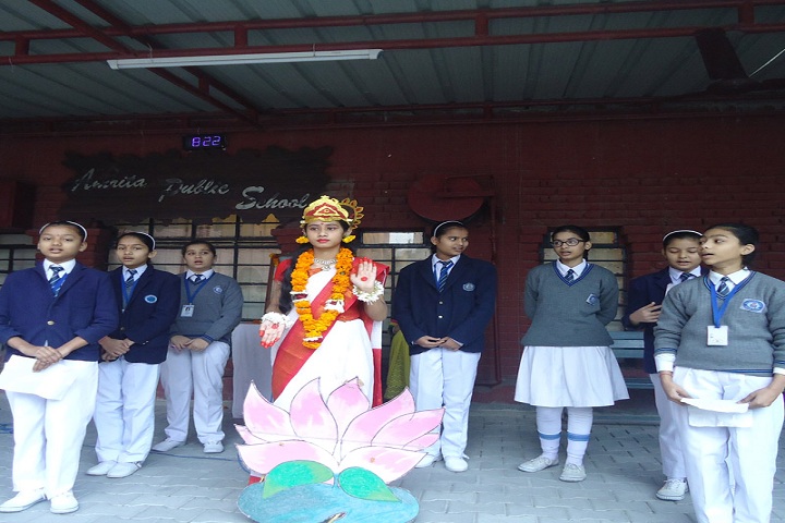 Amrita Public School-Saraswathi Day Celebrations