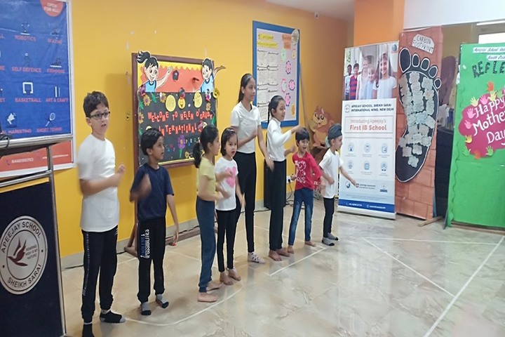Apeejay School-Dancing Activity