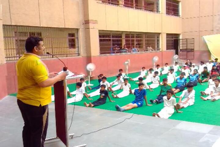 Arvind Gupta D A V Centenary Public School-Yoga Day