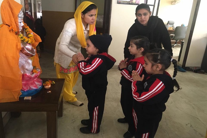 B S International School-Saraswathi Pooja