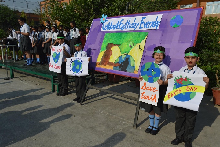 B V M Public School-Earth Day Celebration