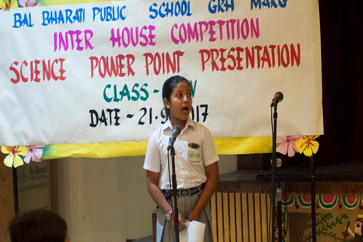 Bal Bharati Public School-Presentation