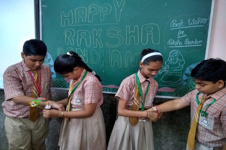 Bal Mandir Senior Secondary School-Raksha Bandhan Celevrations