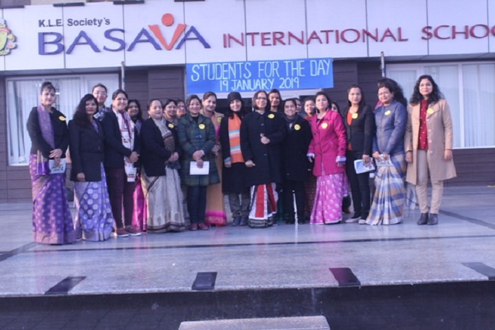 Basava international School-Student day celebrations
