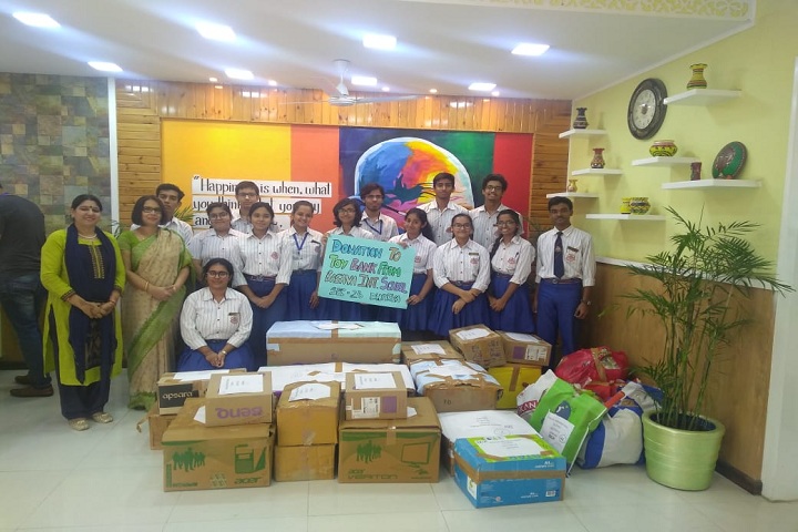 Basava international School-Toy collection drive