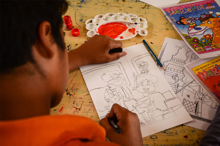 Bharat National Public School-Drawing Competition