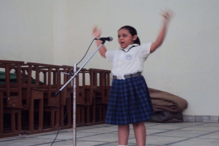 Bharti Public School-Rhyme Competition