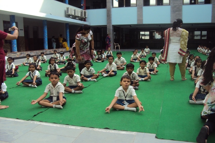 Bharti Public School-Yoga Day