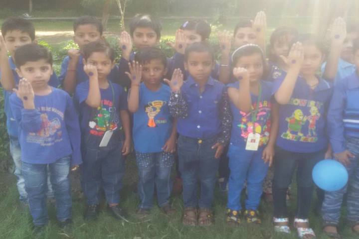 Blooming Dales Public School-Blue Day