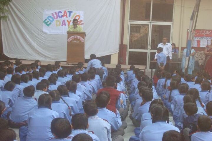 C R Saini Public School-Meeting