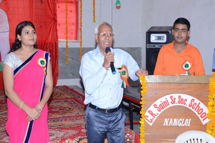 C R Saini Public School-Speech