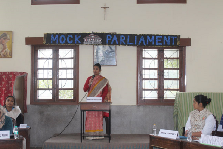 Convent Of Jesus and Mary School-mock Parliment